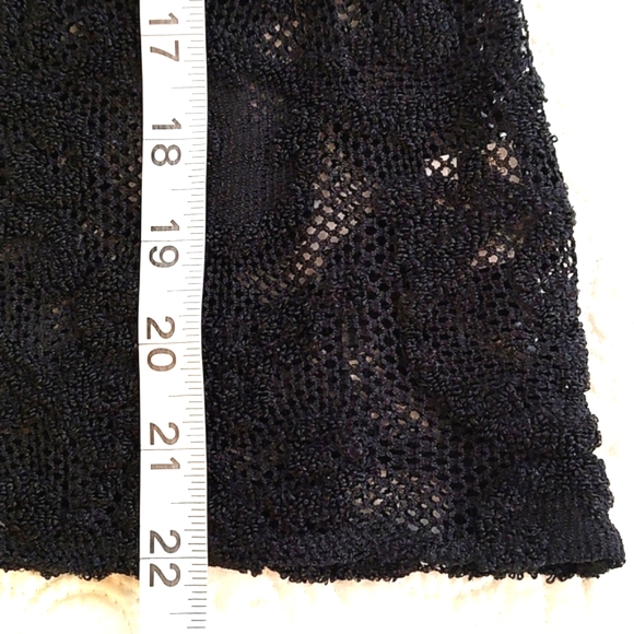 Liz Claiborne Woman's Stretch Lace long Sleeve Top/ Size M - Picture 8 of 11